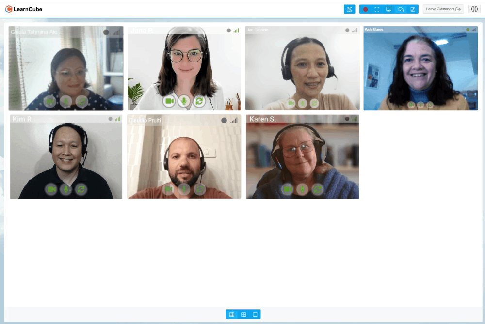 Gruppenkurs per Video